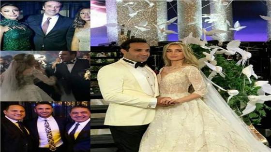 نجوم الفن في حفل زفاف أحمد فهمي وهنا الزاهد